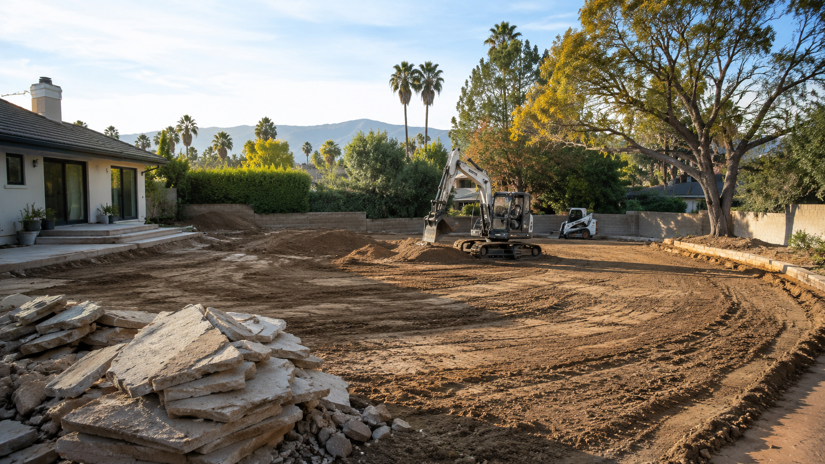 Grading & Demolition service by Altadena General Contractors